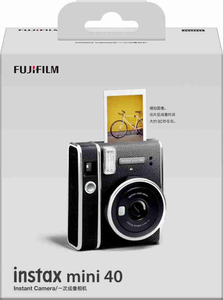 Fujifilm Instax Mini 40 EX D US in Black