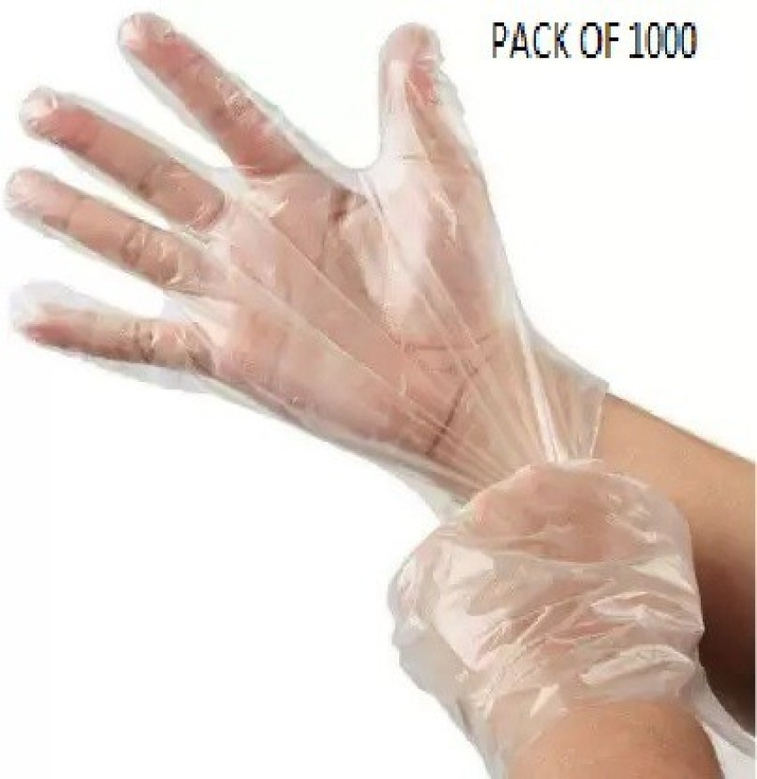 Transparent surgical deals gloves