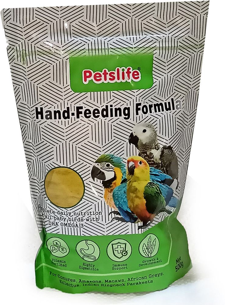 Baby deals parrot food