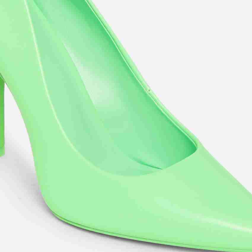 Aldo neon hot sale green heels