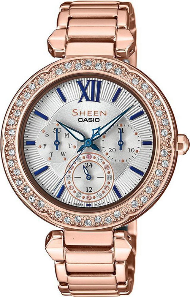CASIO Sheen Sheen SHE 3061PG 7BUDF Analog Watch For Women
