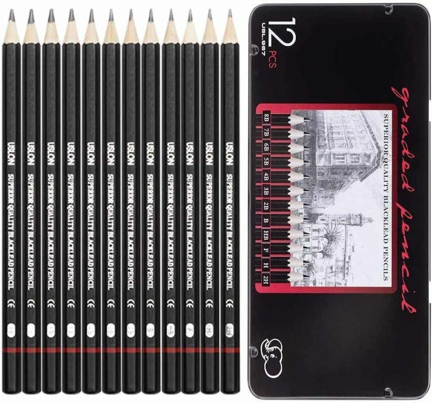 Drawing Pencils Sketch Art Set-40/35 PCS Drawing and Sketch Set Includes  Sketching Graphite Pencils,Graphite and Charcoal Pencils,Pro Art Drawing Kit  for Artists Adults Teens Beginner Kid