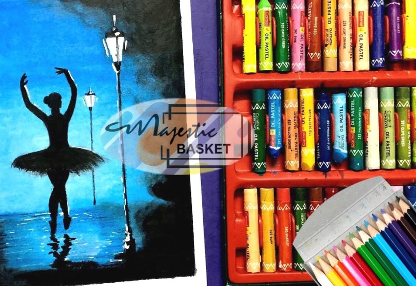 Camlin Majestic Basket Oil Pastels Colours