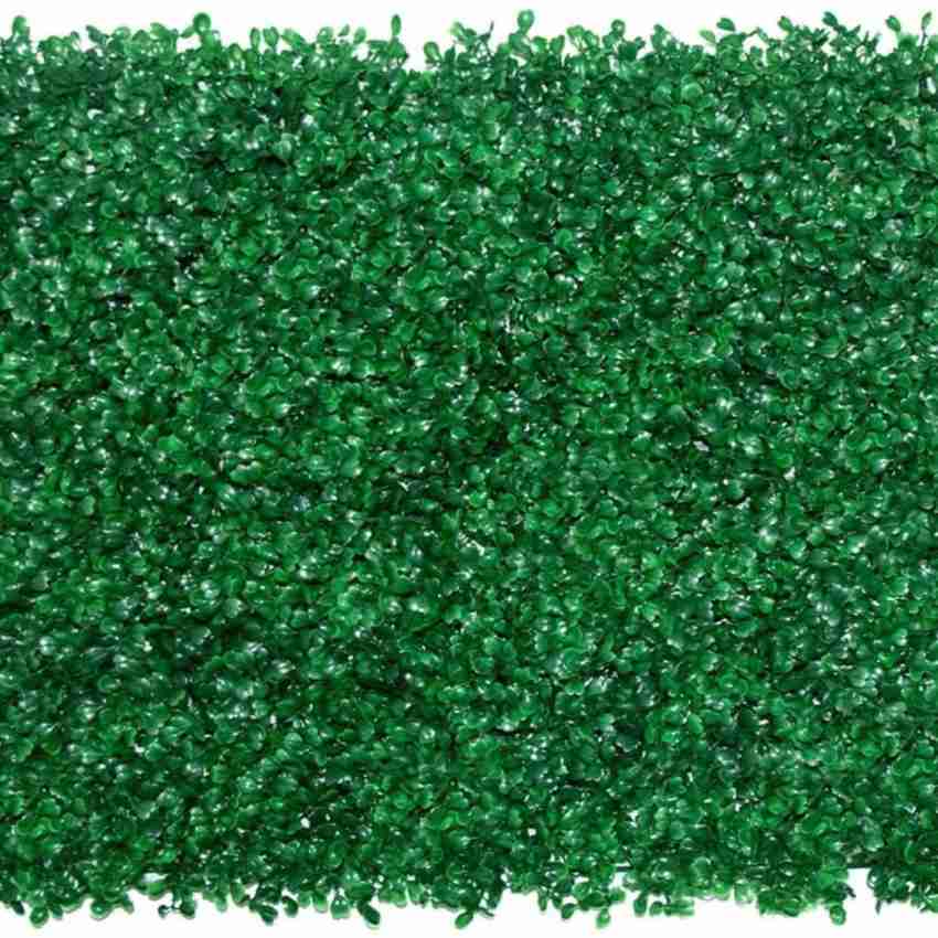 KAYKON Artificial PVC Eucalyptus Grass Mat For Home Decor, Wall