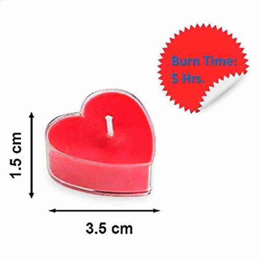 KK CRAFT Pack of 8 Heart Shape scented Tealight Candles Daily Use  MultiPurpose Birthday Festive Home Decor Multicolor Candle Price in India -  Buy KK CRAFT Pack of 8 Heart Shape scented