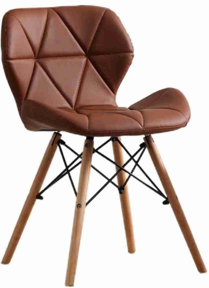 Faux leather dining discount chairs