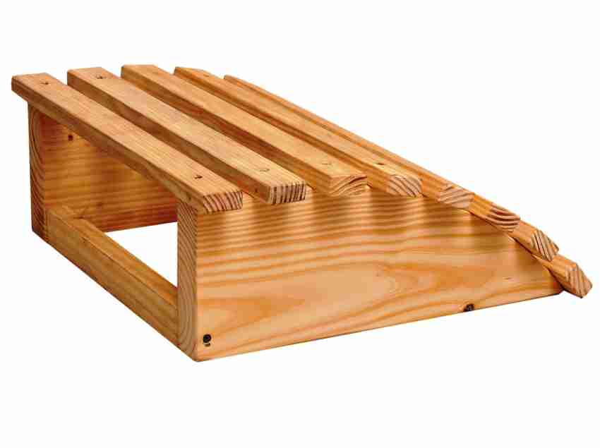 wooden foot rest under desk bamboo