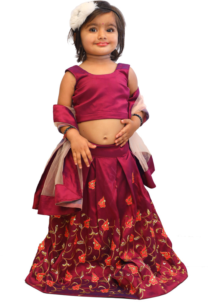 Lehenga choli for 4 year on sale girl