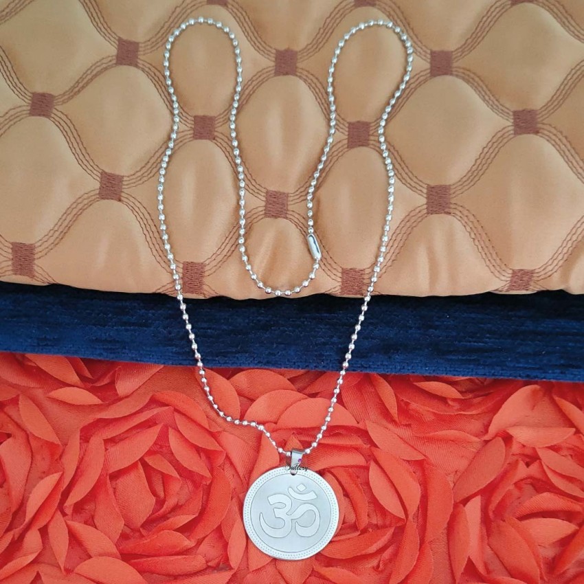 Sullery Buddha Namaste Ohm Om Aum Sanskrit Symbol Medallion