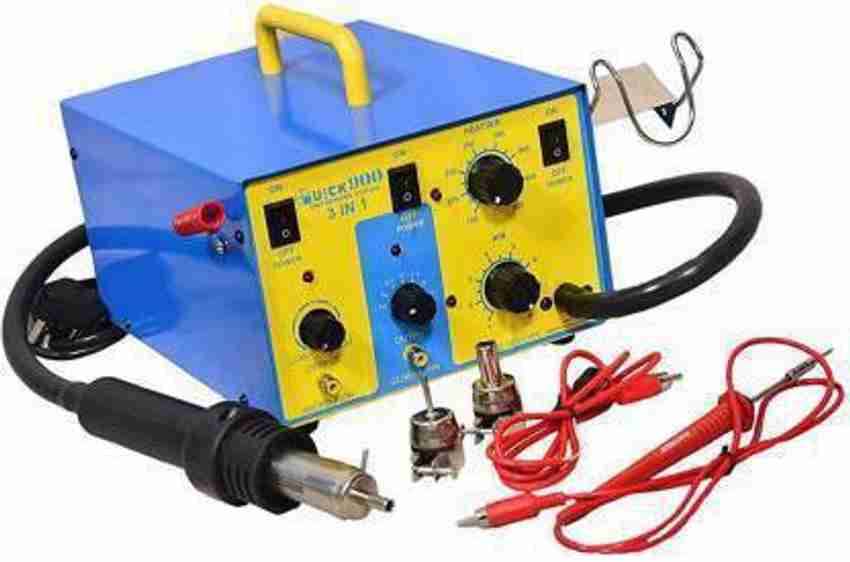 shippy quick 900 3in1 smd rewrok station heat air gun with 12w