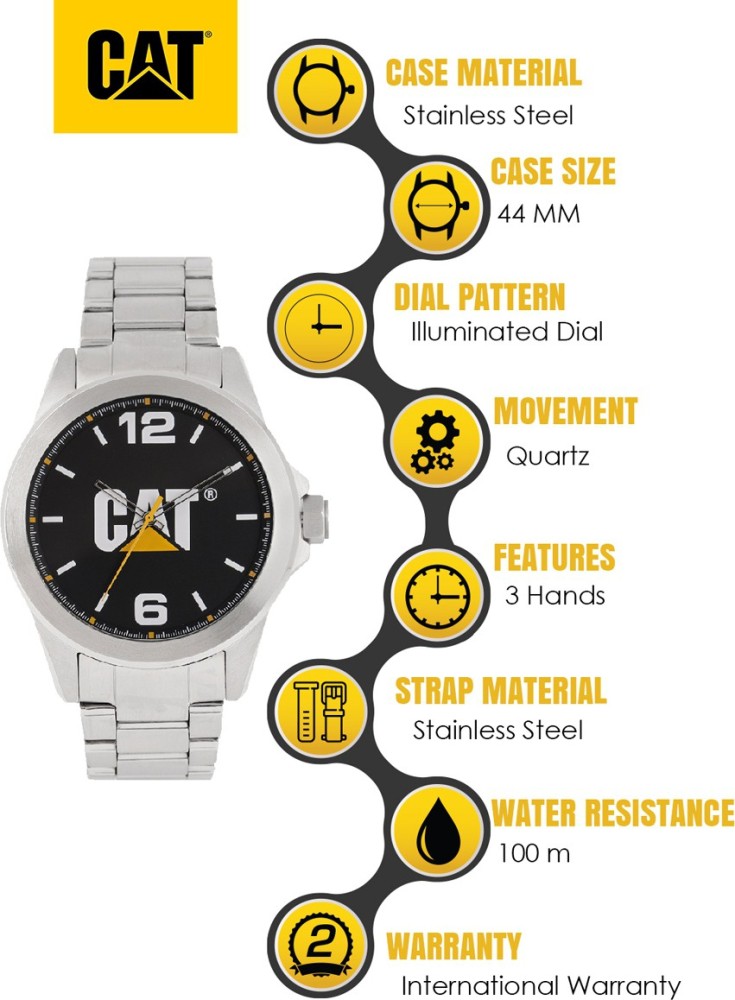 Reloj cat best sale stainless steel