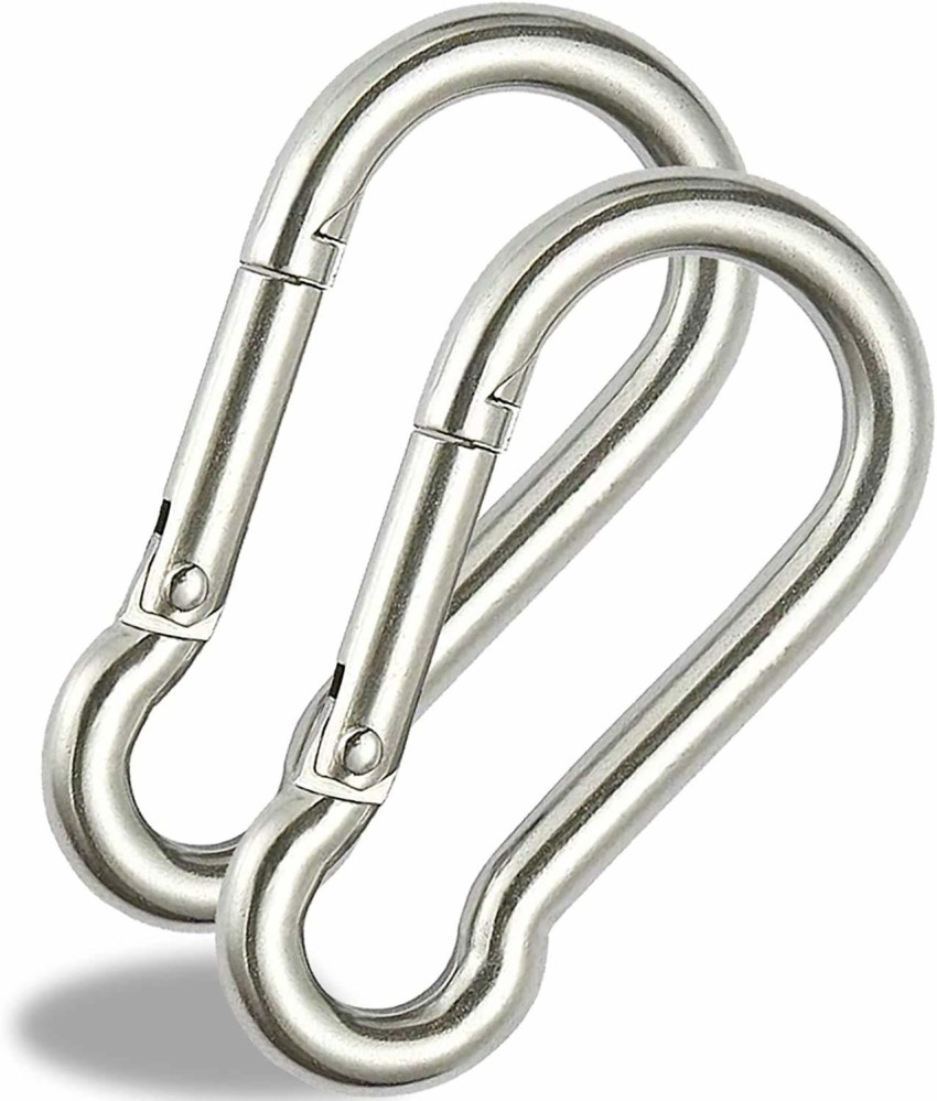 Spring Snap Hooks, 304 Stainless Steel Metal Clip Heavy Duty Rope