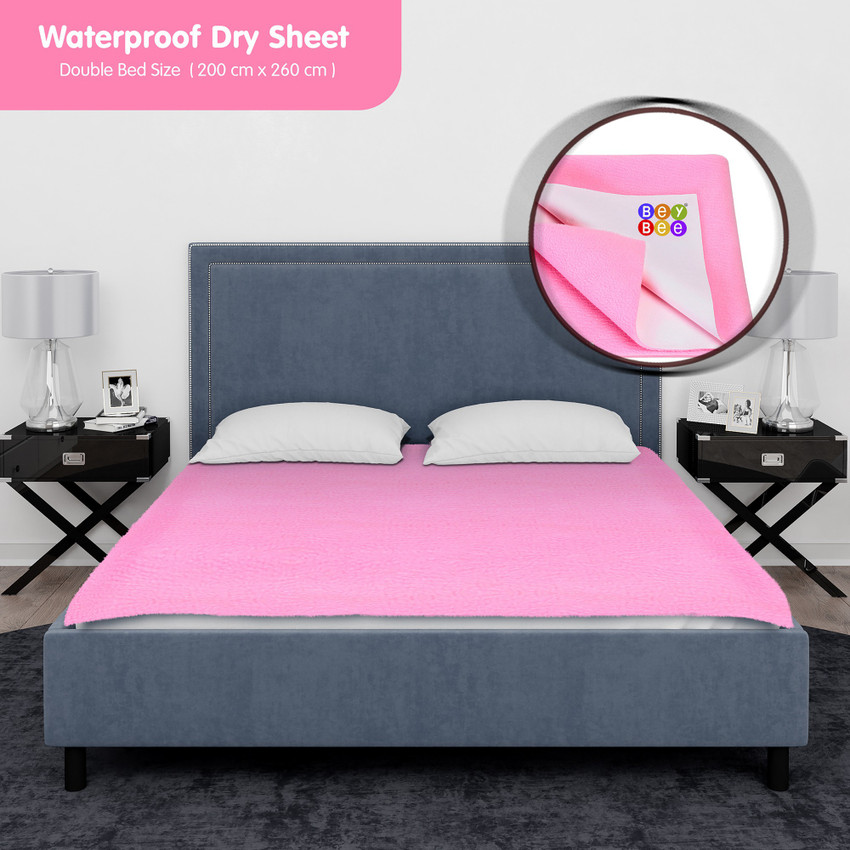 Quick dry sheet for cheap double bed