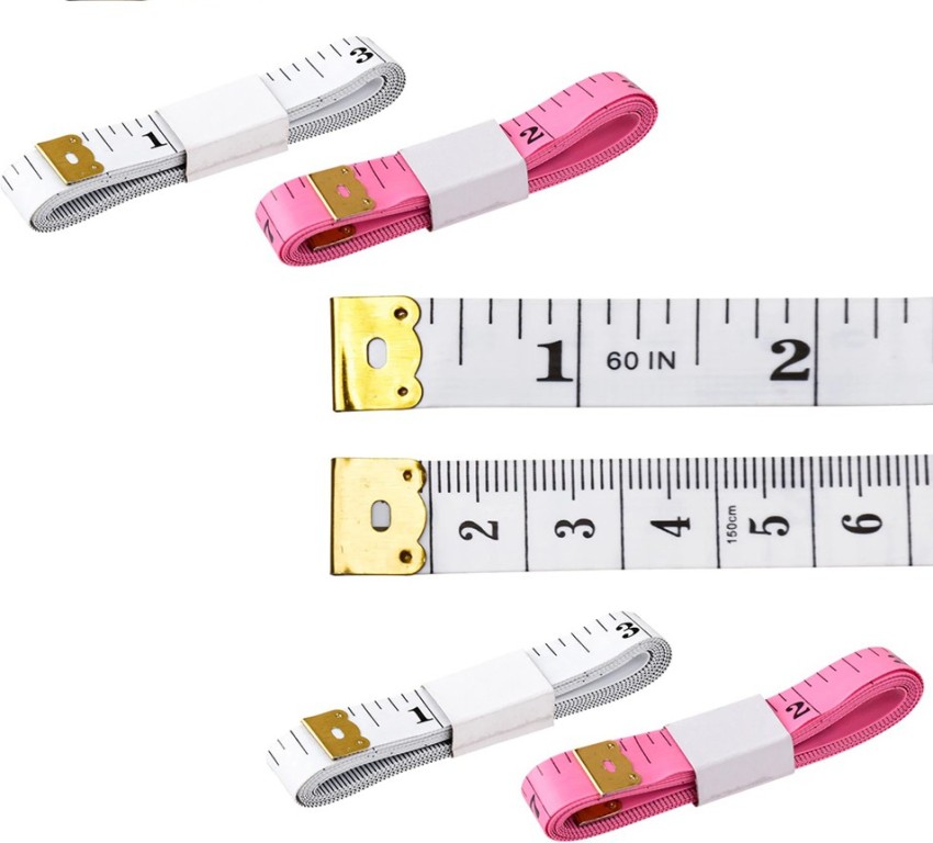 Tape Measure Body Measuring Tape, Hot Retractable 1.5M Sewing Tailor Cloth  Soft Flat Tape Body Measure Ruler for Daily Use