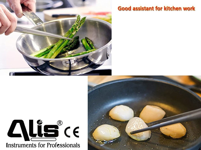 Food Tweezers Precision Serrated Tips Kitchen Tweezers Professional Cooking  T