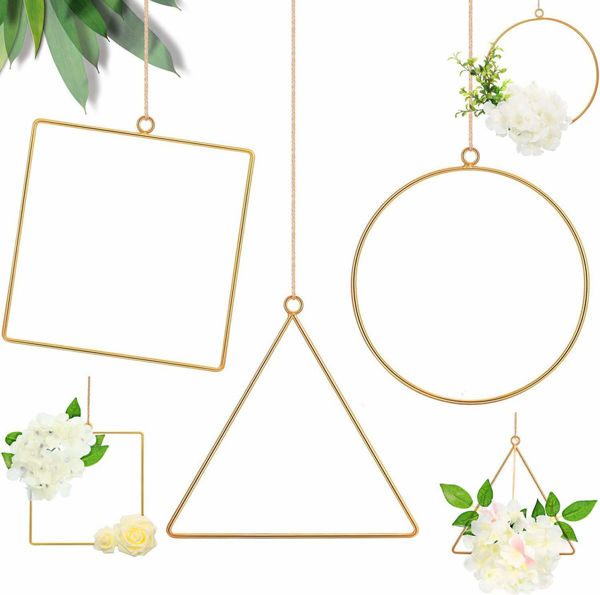 Metal hoop sales craft triangles