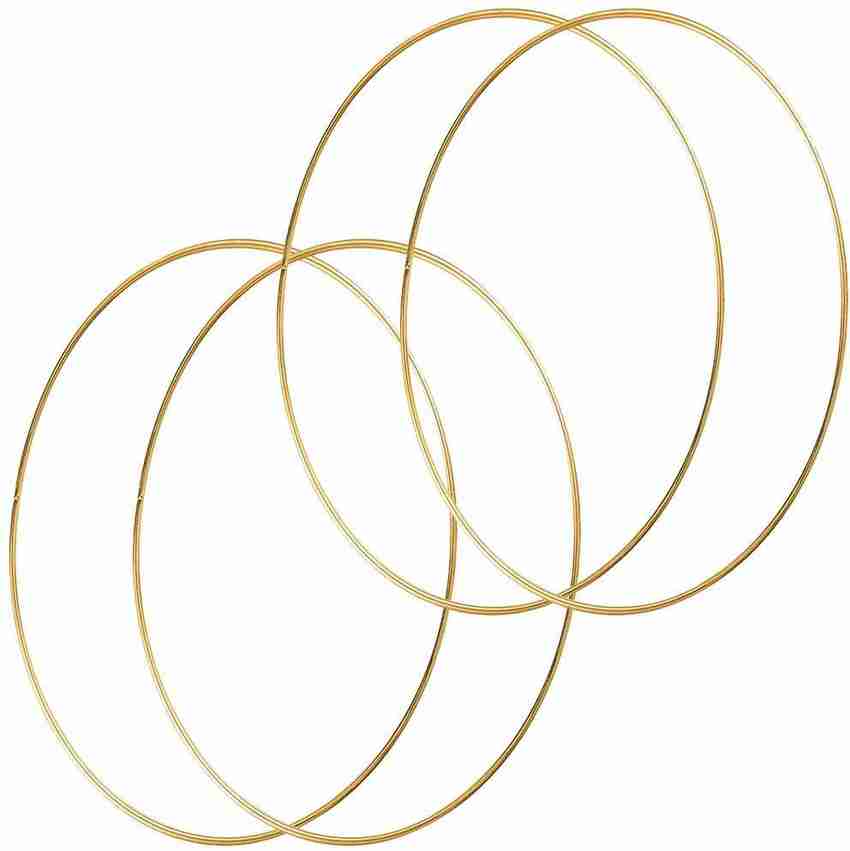 Large metal top hoops for crafts