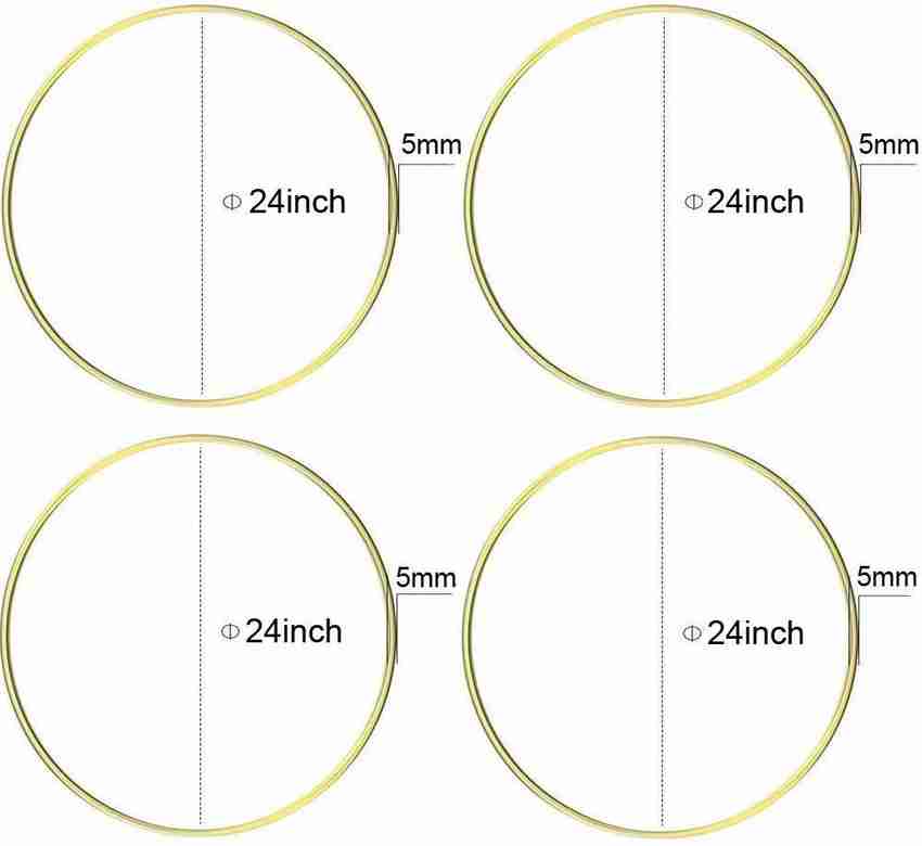 24 inch on sale metal hoop