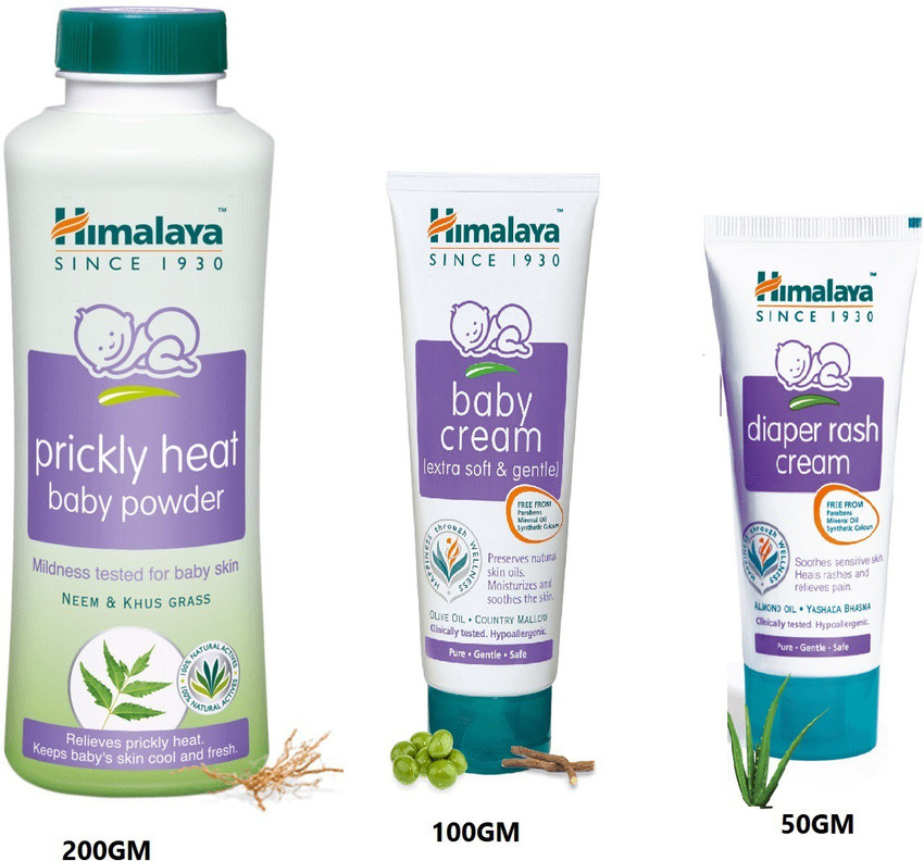 HIMALAYA COMBO OF PRICKLY HEAT BABY POWDER 200G BABY DIAPER RASH