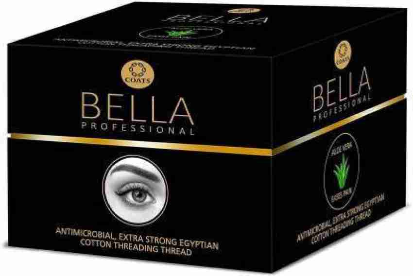 5 x Bella Eyebrow Thread By Coats 40m per Roll