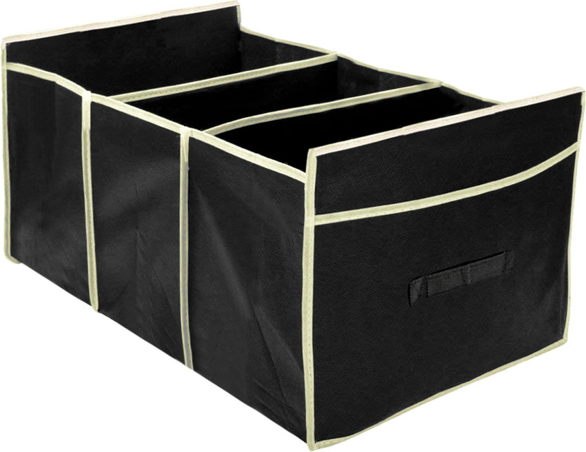 Foldable trunk outlet storage organizer