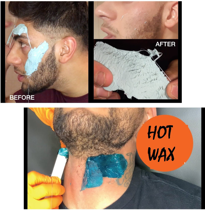 Hair removal store wax for men