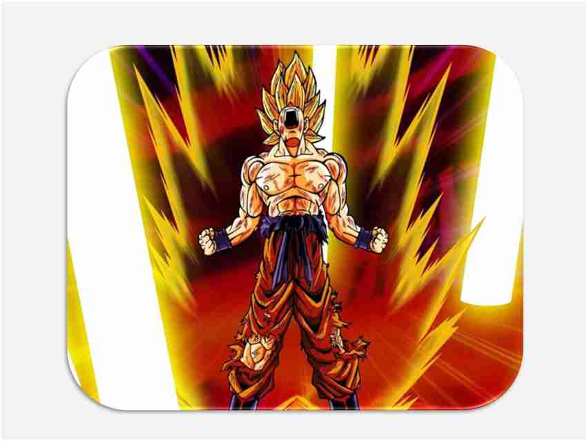 Mousepad Goku Super Saiyajin 4 Dragon Ball Anime com apoio