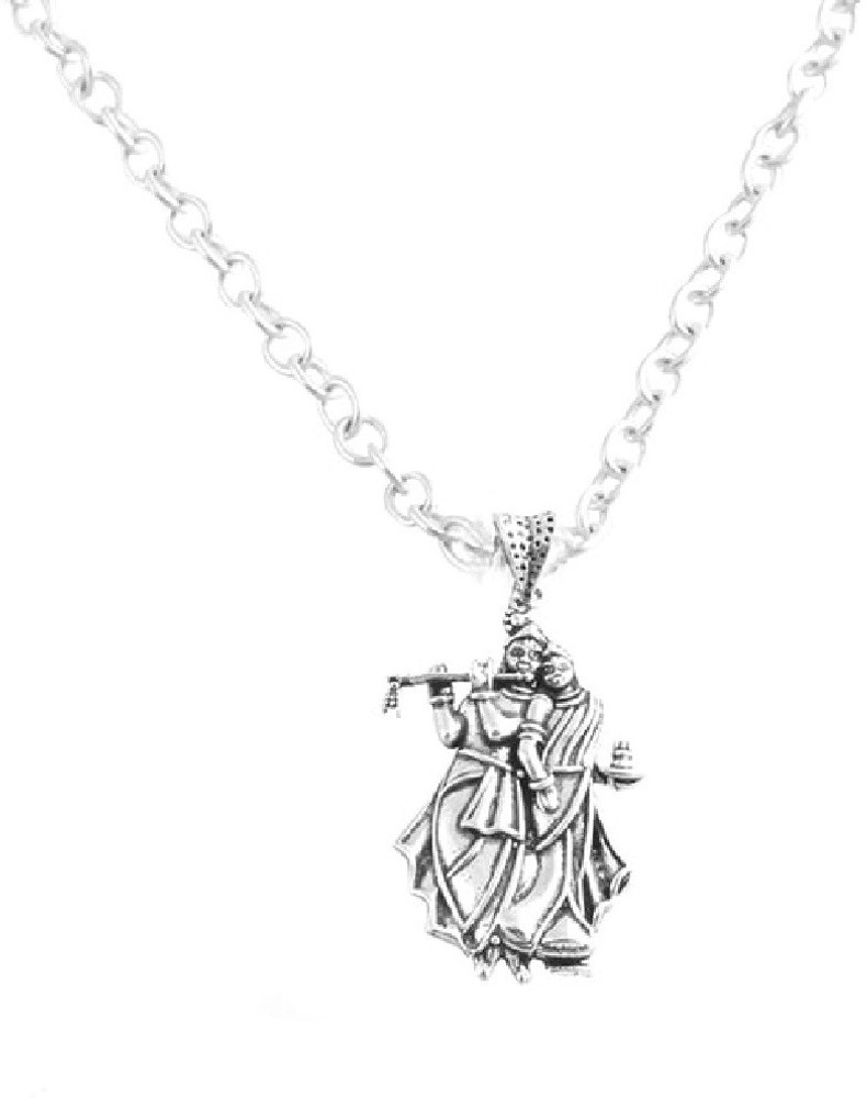 Krishna pendant on sale silver