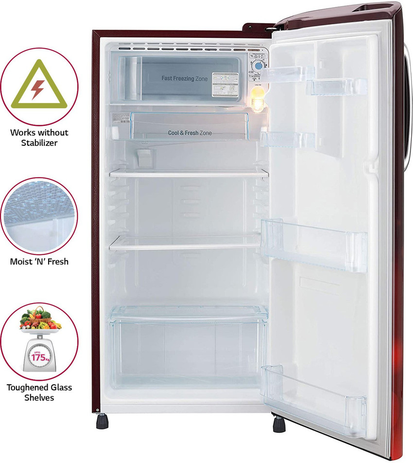 Lg fridge 165 litre 5 star top