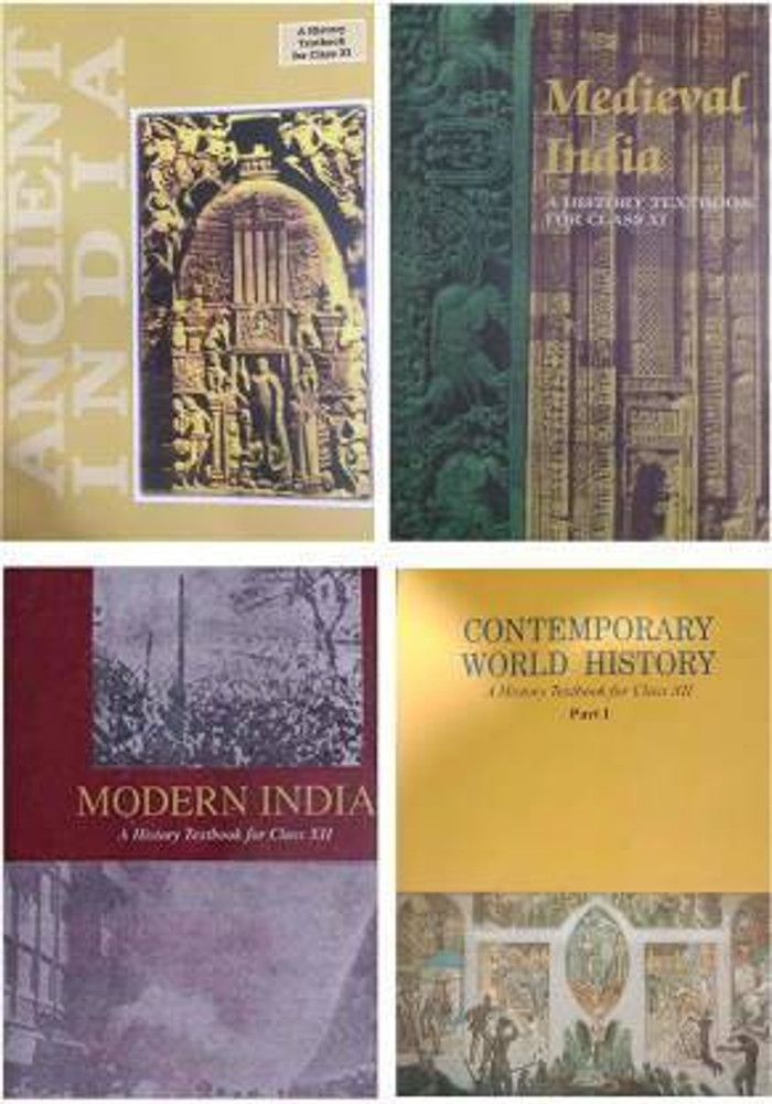 NCERT History Books Set Class To 12 (English Medium , 53 OFF