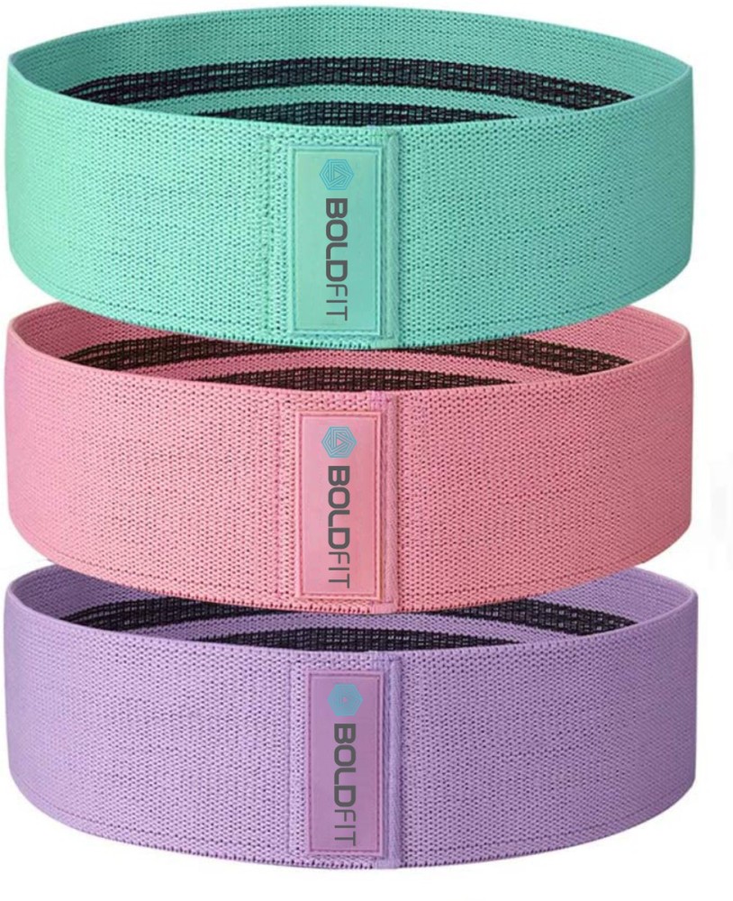 Boldfit Fabric Resistance Band - Loop Hip Band for Women & Men for