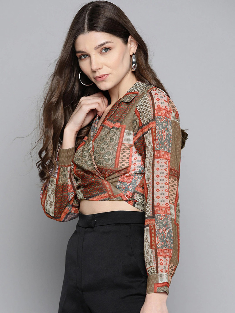 Crop new arrivals top blusa