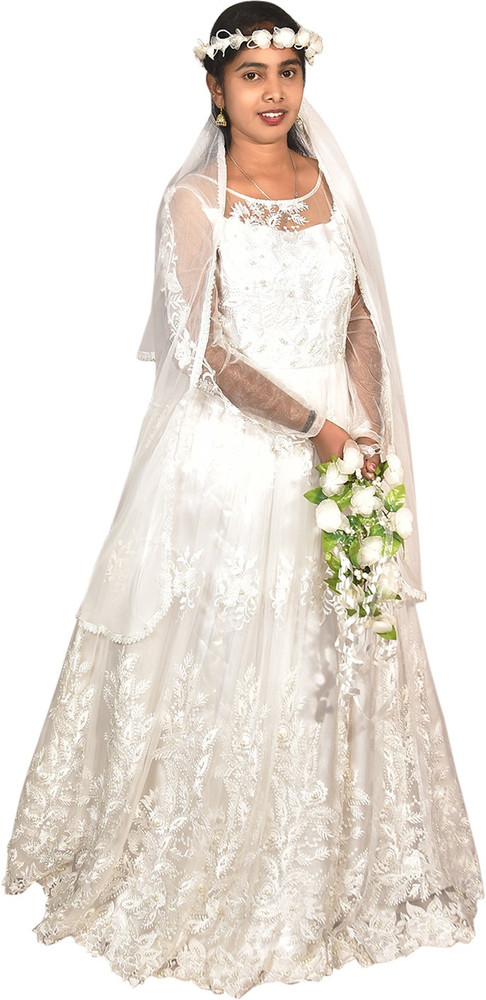 SonChiraiya CHRISTIAN WEDDING GOWN Wedding Dress Train Price in