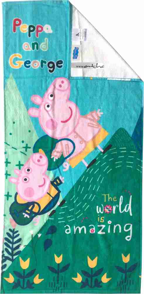 Peppa Pig Cotton 350 GSM Bath Towel Set Buy Peppa Pig Cotton 350