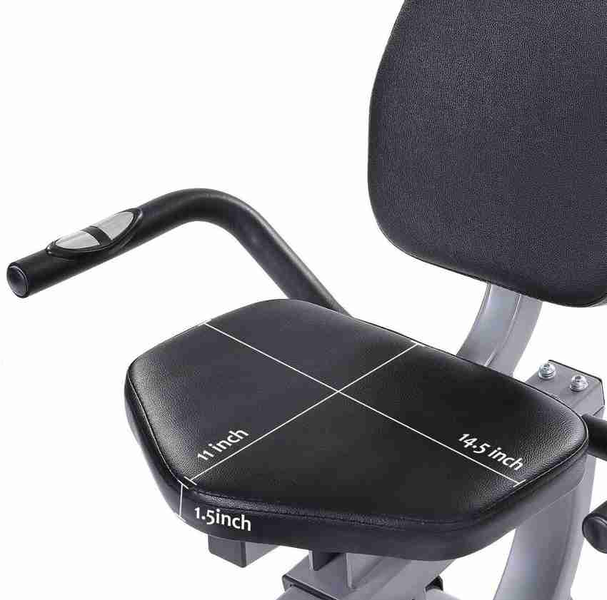 Exercise bike seats with back support best sale