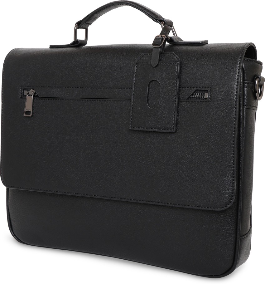 Buy ALDO Men Black Messenger Bag Black Online Best Price in India Flipkart