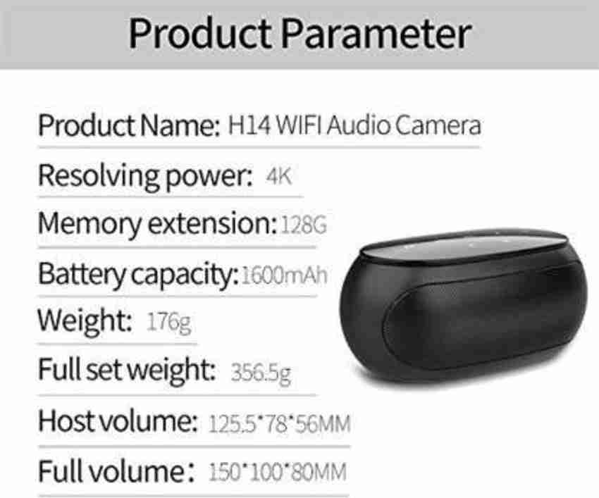 spy camera with speaker