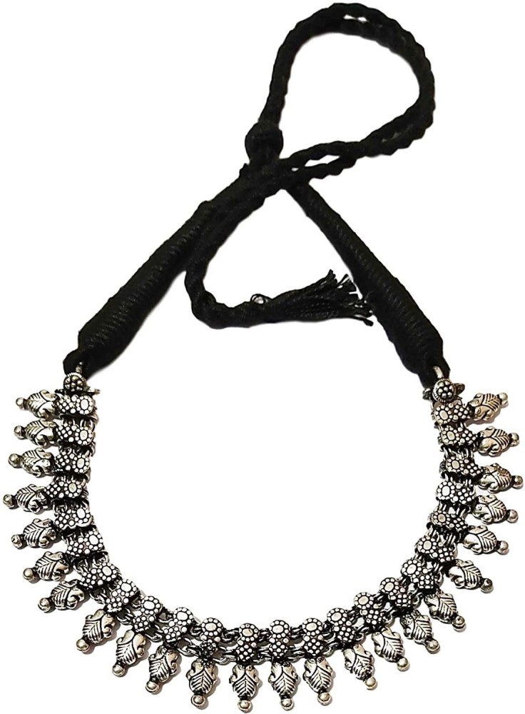 Black metal online jewellery flipkart