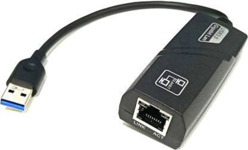 Monoprice Usb 3.0 To Gigabit Ethernet Adapter, 1000 Mbps Gigabit Ethernet  Speeds, Compatible With 10/100 Mbps Connections : Target