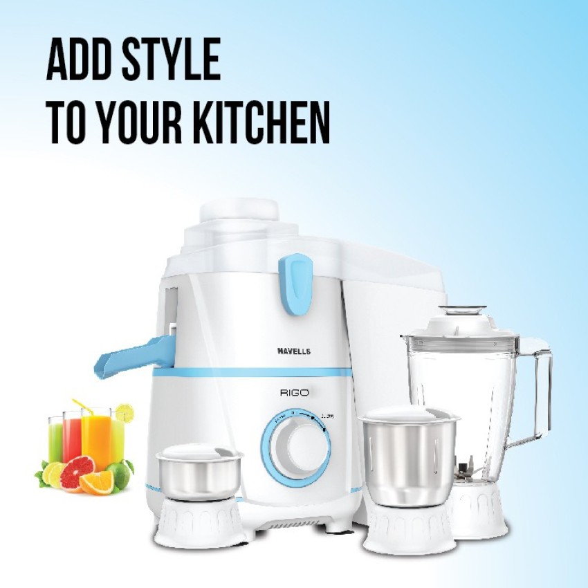 Havells rigo 500w juicer mixer outlet grinder