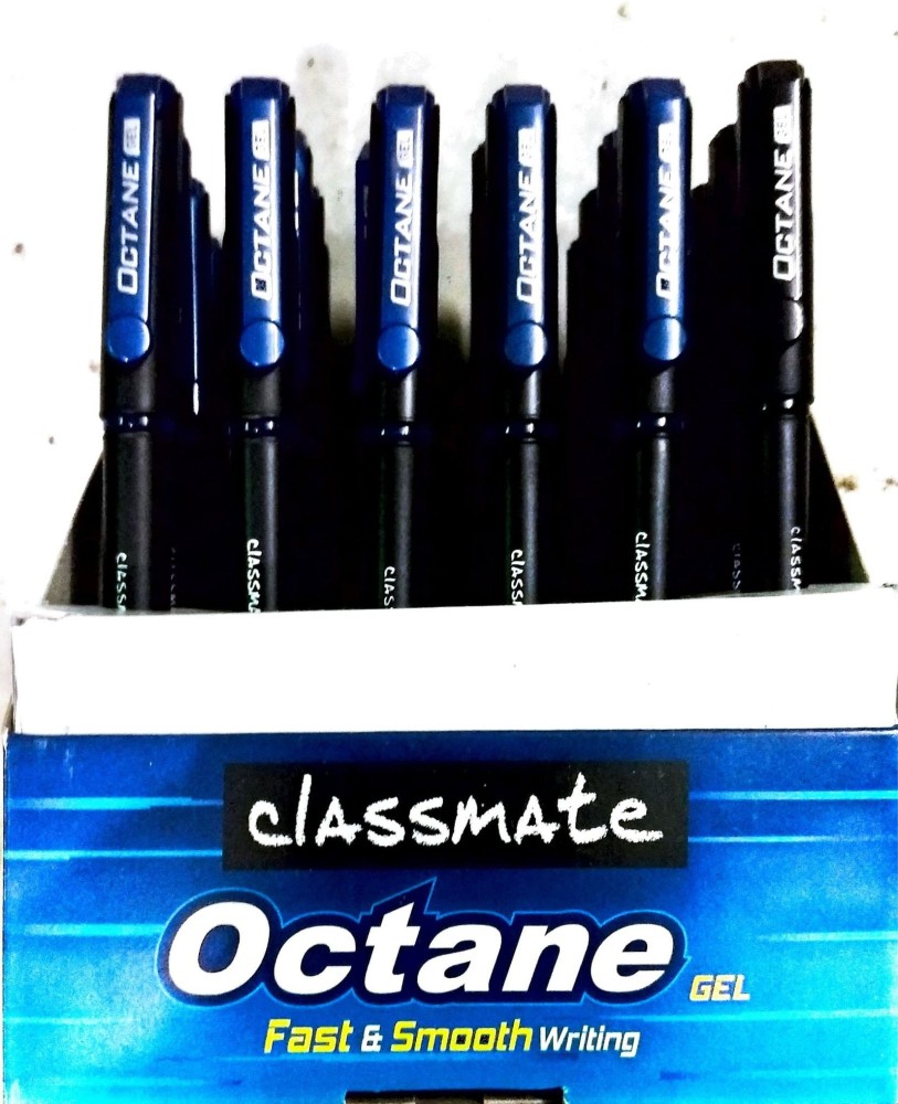 Classmate Octane Neon- Blue Gel Pens(Pack of 5), Smooth Writing Pen, Best  Price