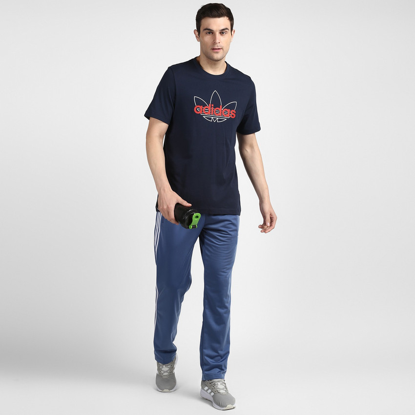 ADIDAS ORIGINALS Printed Men Round Neck Blue T-Shirt - Buy ADIDAS ORIGINALS  Printed Men Round Neck Blue T-Shirt Online at Best Prices in India |  Flipkart.com