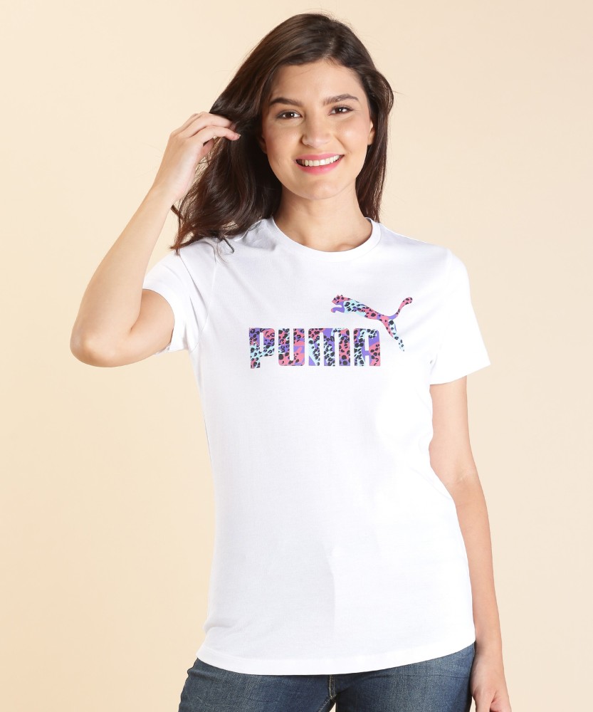 White puma t hot sale shirt women's