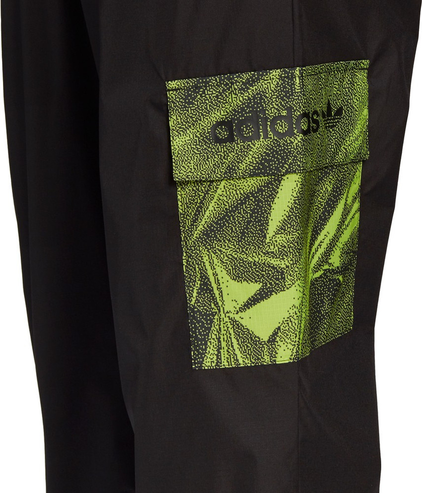 Black and lime green adidas pants discount