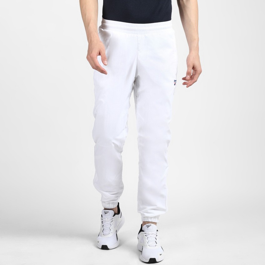 REEBOK CLASSICS Printed Men White Track Pants - Buy REEBOK