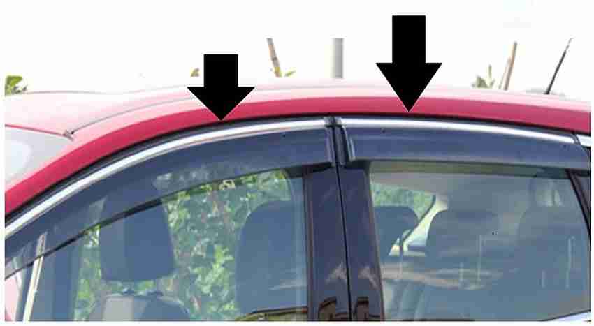 Door visor sales nexon chrome