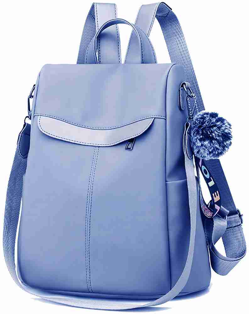 3SIX5 PU Leather College Backpack For Women 5 L Backpack BLUE Price in India Flipkart