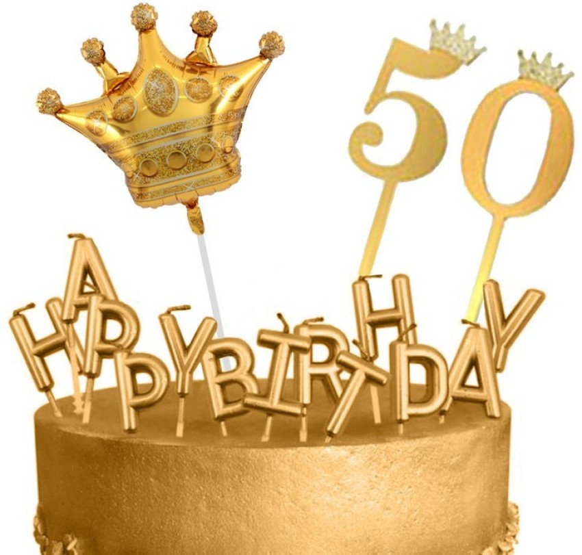 1 PCS 50 & Fabulous Cake Topper Glitter Fifty and Fabulous Cake Toppers  Happy 50th Birthday Cake Pick for 50th Wedding Anniversary Birthday Party  Cake Decorations Supplies Rose Gold - Walmart.com