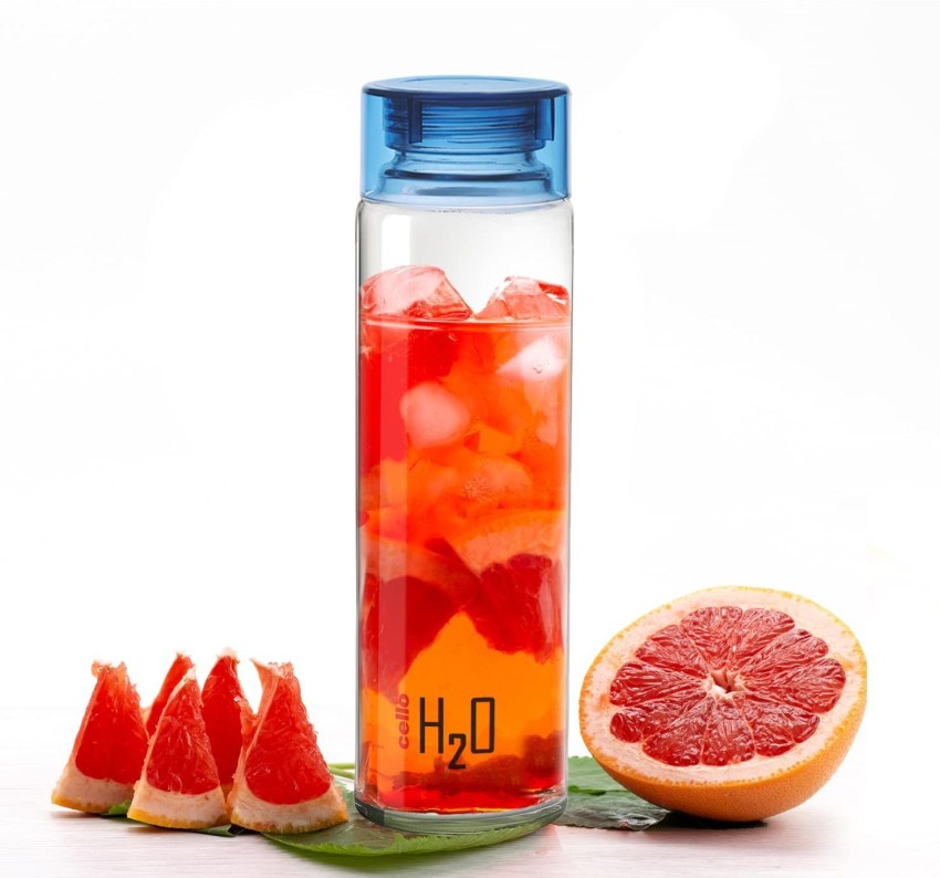 Buy Cello H2O Glass Fridge Water Bottle with Plastic Cap, Set of 6, 920ml,  Clear Online at Best Prices in India - JioMart.