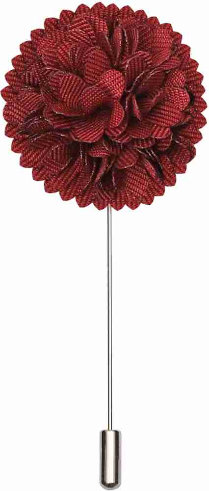 Maroon brooch hotsell